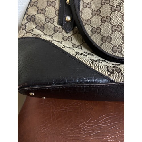 Gucci Horsebit Sherry Line Gg Pattern Tote Bag - Picture 2 of 7