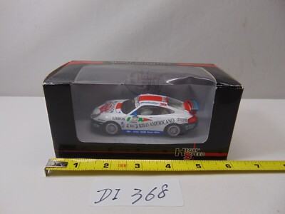 High Speed 1:43 Porsche 911 GT3 In Box 21615 Race Car Kilo Americano 0340