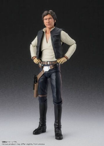 Figura de acción Star Wars A New Hope Han Solo Classic 6 pulgadas S.H.Figuart... - Imagen 3 de 10