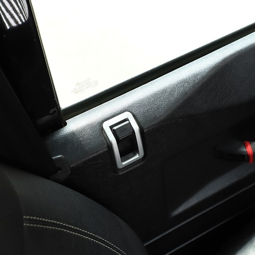 For Land Rover Defender 90 2004-2019 Door Lock Pin Frame Replacement Trim 2PCS - Picture 6 of 10