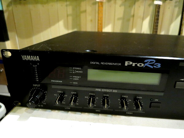 希少　美品　ヤマハ　 Pro R3 YAMAHA ProR3 デジタルリバーブ 希少美品ヤマハPro R3 YAMAHA ProR3 デジタルリバーブ|跨買TOKUKAI