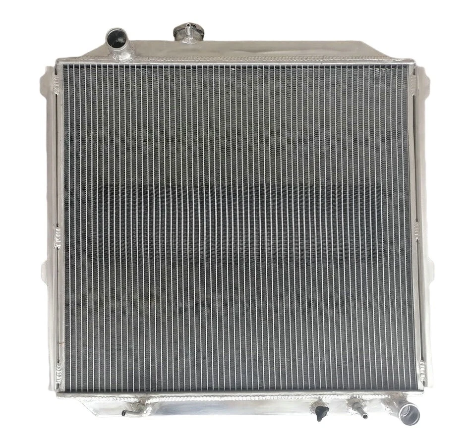 Radiador de 2 filas para Toyota Land Cruiser Prado 1996-2002 KZJ90/95 diésel 3,0 TD Foto 2 de 4