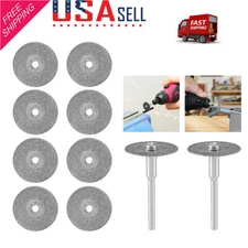 22mm Diamond Cutting Wheel Saw Blades Cut Off Discs Set for Dremel Rotary Tool