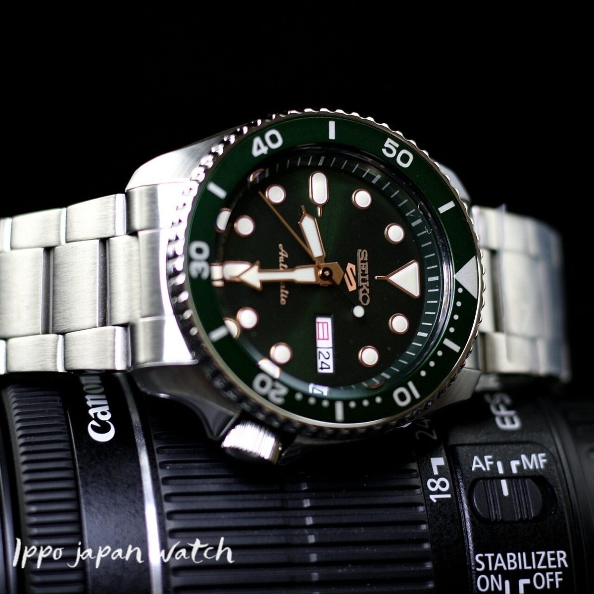 Seiko 5 Sports Green Men's Watch - SBSA013 for sale online | eBay