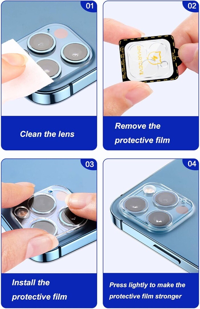 Protection Objectif Caméra Arrière Verre Trempé Pour HONOR X8A - Transparent