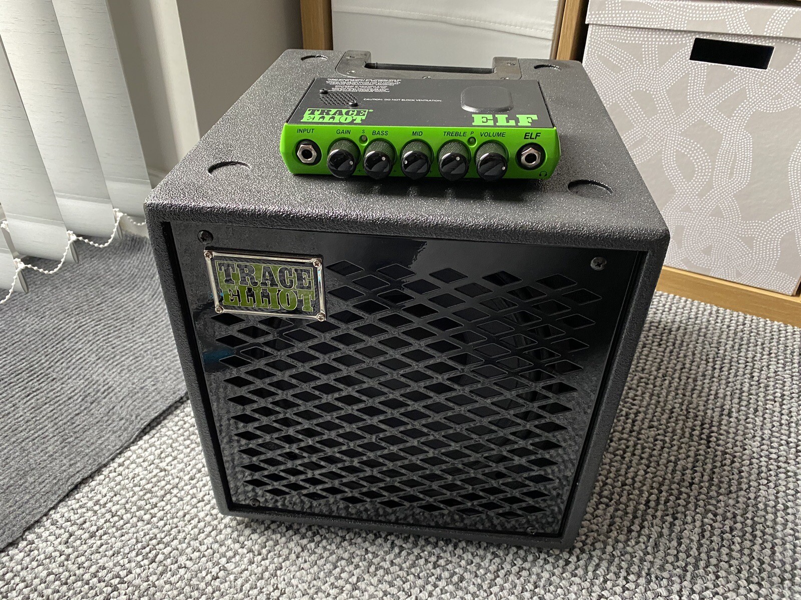 Trace Elliot Elf Bass Guitar Amp Head 200W and 1 X 10 300w Bass
