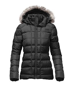 North face black womens jacket with hood black jacket