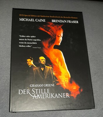 DER STILLE AMERIKANER DVD + LIMITIERTER SONDERDRUCK ROMAN BUCH