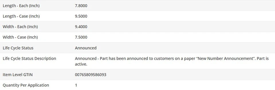 Oil Filter OEM WIX for CHEVROLET S10 2016-2017 L4-2.5L - Image 4 of 4