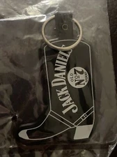 Jack Daniels  Boot shaped Key Chain New in package