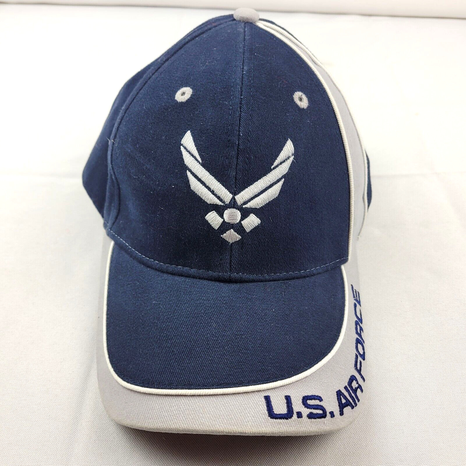 US Airforce Adjustable Snapback Cap Hat Blue US M… - image 1