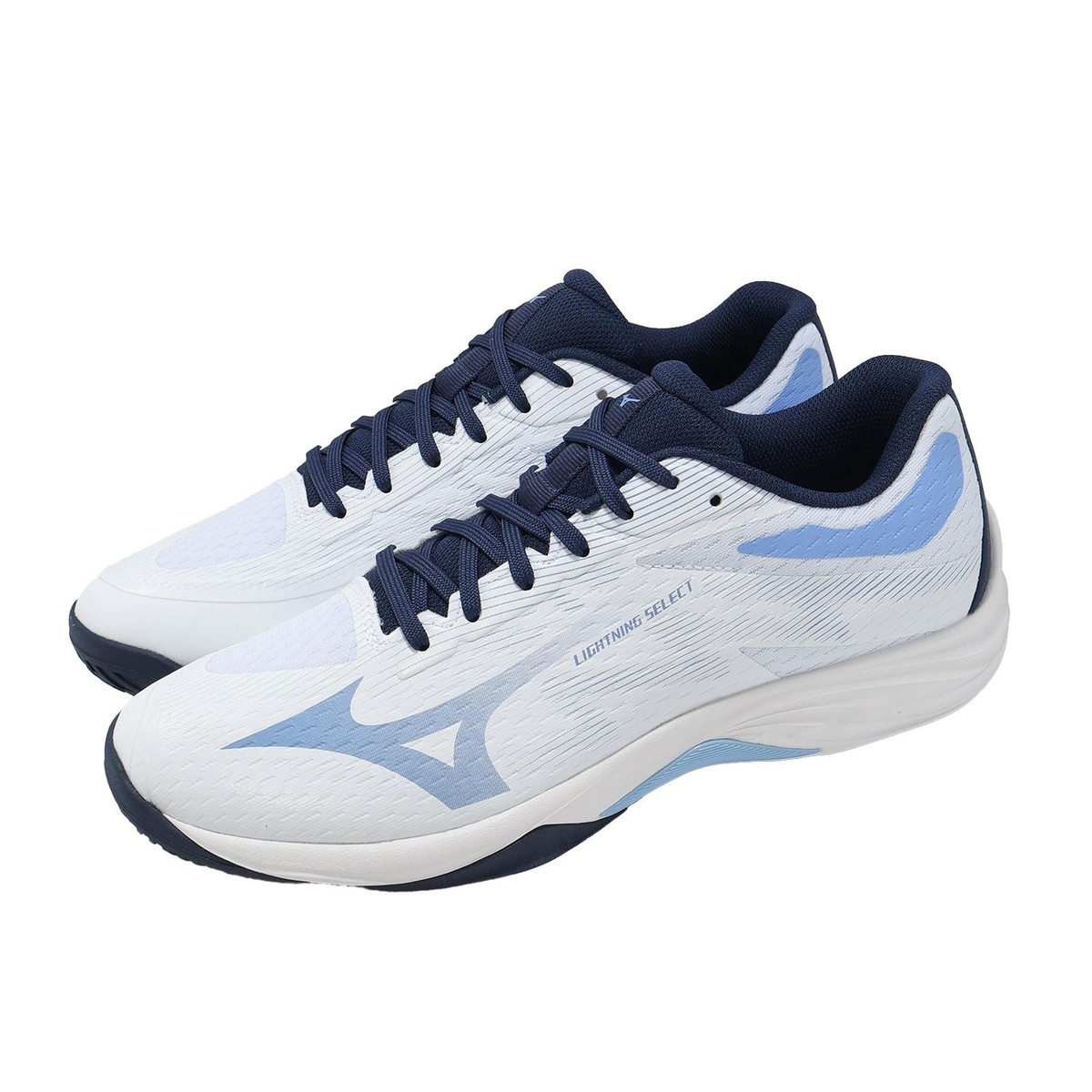Mizuno Lightning Select White Blue Black Men Unisex Volleyball