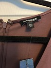 New With Tags NWT Express Pants Suit Jumpsuit Mauve Size Xl 16 18 — photo 2