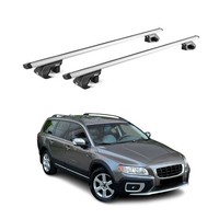 DachträGer GrundtäGer FüR Volvo XC70 Mk3 2007-2016 5 TüR 90Kg Alu Silber 2X ABE