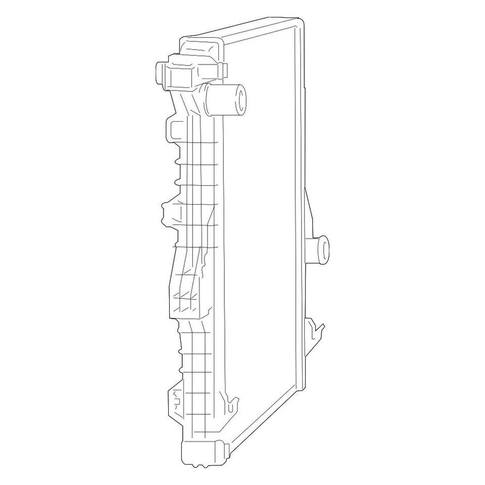 For Ram 3500 2011-2012 Mopar 55057089AB Engine Coolant Radiator Foto 4 de 4