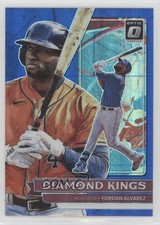 2022 Donruss Optic Diamond Kings Blue Pandora Prizm 83/99 Yordan Alvarez #11 4lo