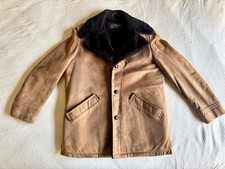 70s McGregor Suede Shearling Jacket ~ Mens Size 40 Suede Jacket ~ Made In USA