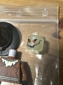 New LEGO Batman Scarecrow Minifigure bat016 7786 7785 w/ DBG 4095 + Scythe!