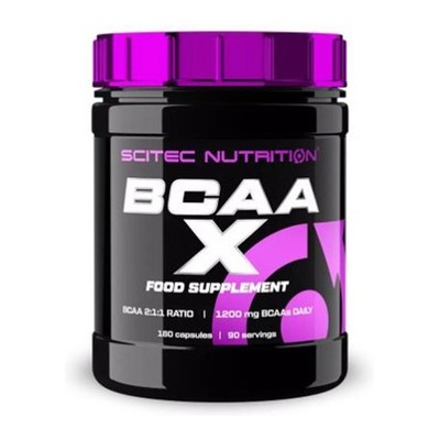 (135,66 EUR/kg) Scitec Nutrition BCAA-X 180 Kapseln Aminosäure Muskeln