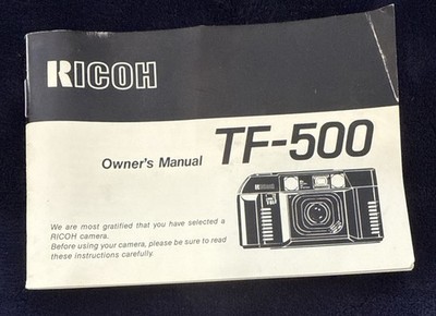Ricoh TF-500 Automatic 35mm Film Camera - Tested - New Battery