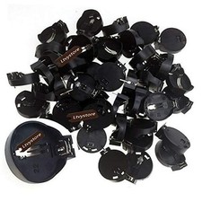50Pack Cell Button Battery Holder Case Pack Compatible with CR2032 CR2025