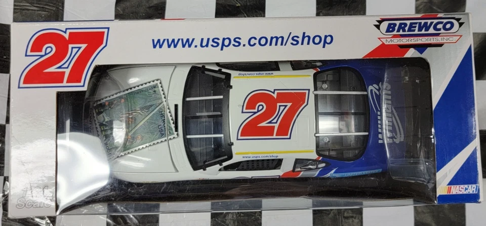 2002 Jamie McMurray #27 POSTAL SERVICE Grand Prix 1/24 TeamCaliber NASCAR - Image 2 of 4