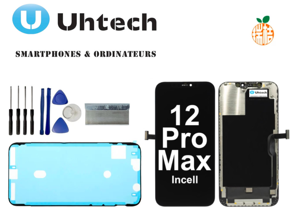 Écran iPhone 12 Pro Max tactile cassé ? Remplacer par le bloc LCD In-Cell RJ
