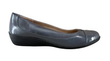 Life Stride Shoes Women s 10M Ilara Slip On Loafers Gray Faux Leather Comfort