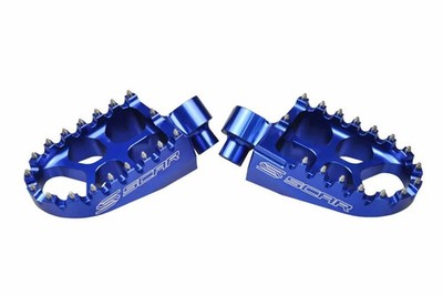 BLAUE FUSSRASTEN SCAR-EVO für SHERCO SE 300 I-F FACTORY 2012-13