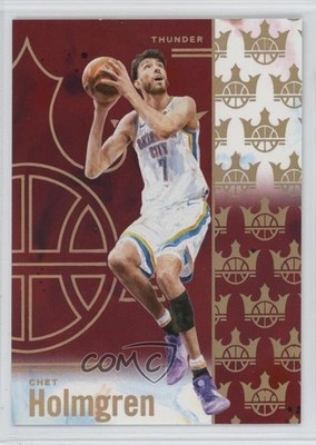 2024-25 Panini Court Kings Burgundy /125 Chet Holmgren #28 0j99