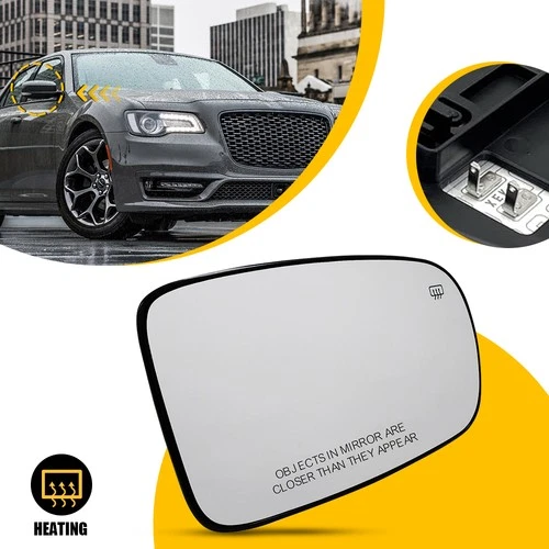 Passenger Right Side Mirror W/ Glass Electric Heated For Dodge 2011-2021 Charger