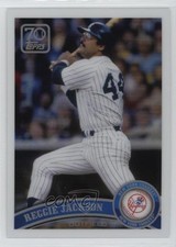 2021 Topps Chrome 70 Years of Topps Baseball Reggie Jackson #70YTC-61 HOF 03rx
