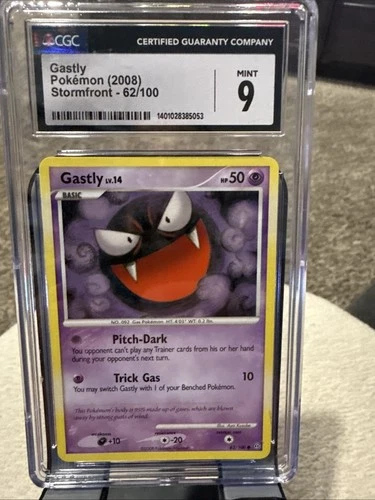 Gastly Pokémon (2008) Stormfront - 62/100 CGC 9