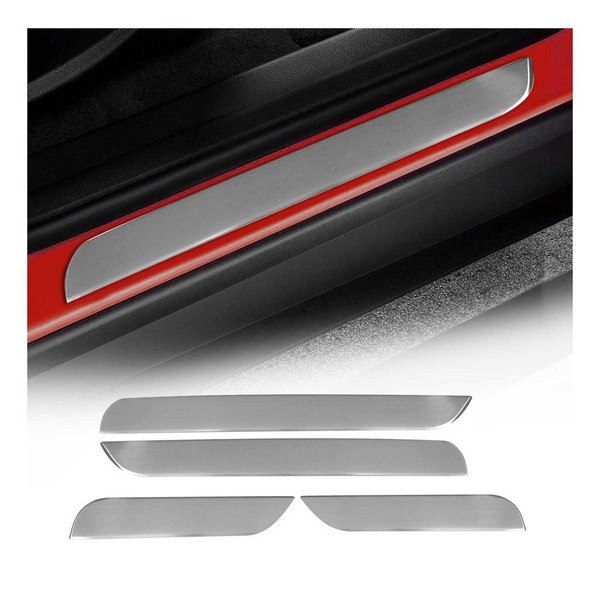 Einstiegsleisten TüRschweller FüR Citroen C3 Hb 5D 2002-2009 Edelstahl Chrom 4X-image