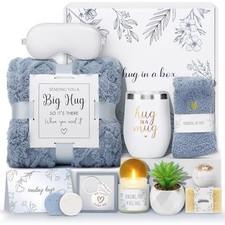 Sympathy Gift Baskets Sympathy Gifts for Loss of Loved One Care Package Blue