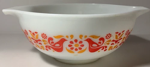 Vintage Pyrex "Friendship" Cinderella 2 1/2 Qt. Mixing Bowl #443 Made in U.S.A