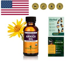 Certified Organic Oil, Arnica, 1 Fl Oz