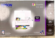 Epson PictureMate PM-400 White Standard Printer - NEW IN SEALED BOX