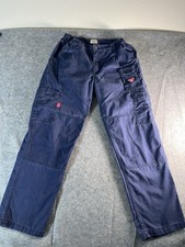 TICOMELA FR Pants for Men Flame Resistant Cargo 34W x 30L, Navy