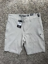 Hurley Men's NWT All Terrain Hybrid Walk Shorts 4 Way Stretch SANDSTORM NEW