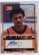 2021-22 Leaf Pro Set Power Portrait Auto JJ Starling #PA-JJS Auto 1n1n