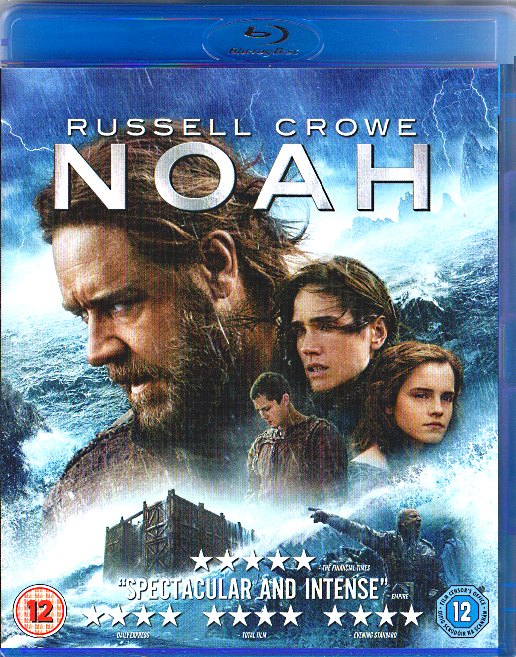 Noah - Blu-ray - 12 - Biblical History Movie - Russell Crowe - FAST POST
