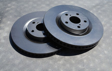 SP Performance Front Black Zinc Brake Rotor F...