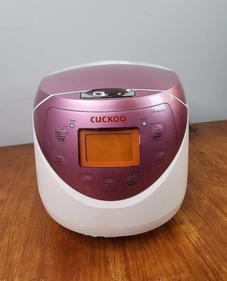 Cuckoo CR-0631F Rice Cooker 6 Cups 3 Liters 3.2 Quarts Pink Rose *No Inner Pot*