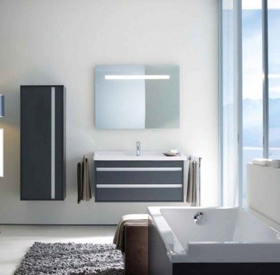NEW Duravit Floating Bathroom Vanity w/Sink * Modern * $450