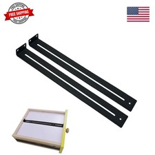 Drawer Repair Kit,Furniture Repair Accessories Brackets Middle Mount to Reinf...