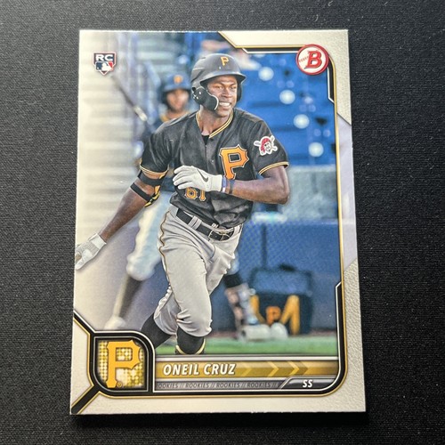 Bowman Oneil Cruz RC #51 2022 Pittsburgh Pirates - Imagen 1 de 2