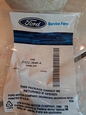 Nos 1971-1973 Mustang Boss Steering Wheel Emblem 2 Spoke D3zz-3649-a Rare