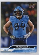 2024 Upper Deck CFL Deluxe 14 Jake Ceresna /250 Toronto Argonauts