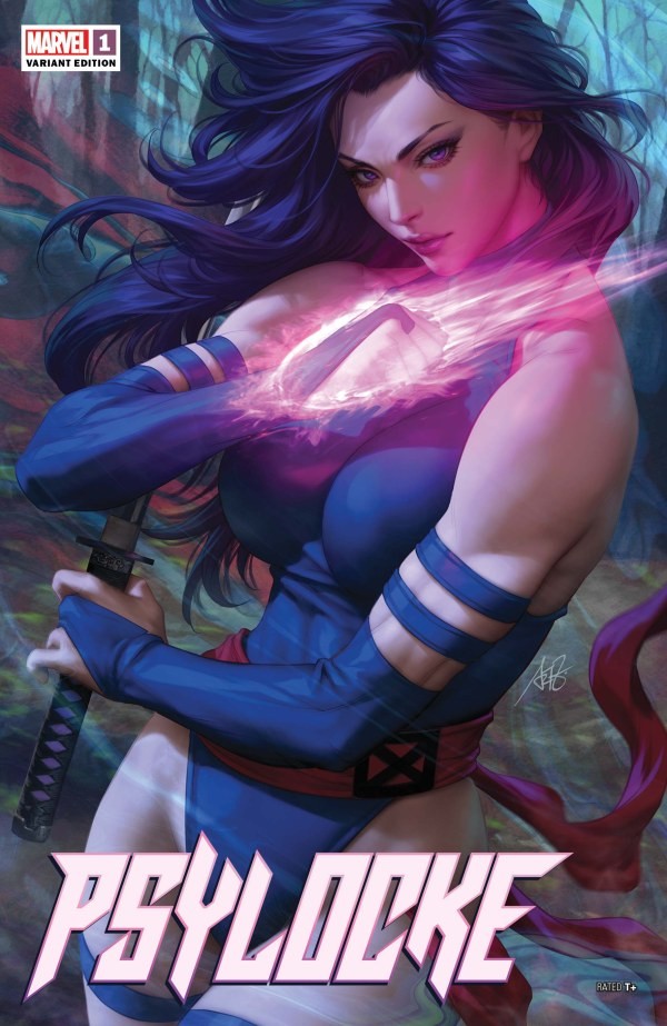 Psylocke #1 Stanley 'Artgerm' Lau Variant Marvel 2024